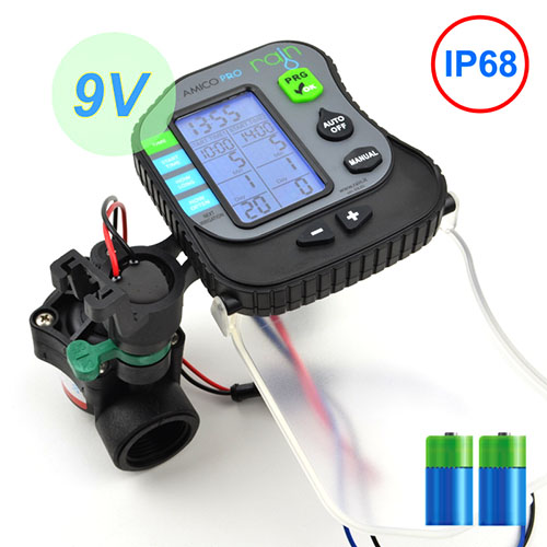 Programátor RAIN AMICO PRO 1 9V + el. ventil, IP68