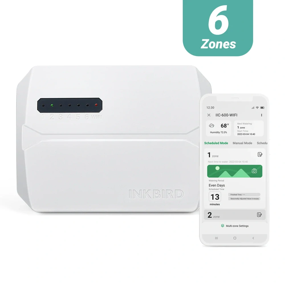 Programátor Wifi 6-zón INKBIRD