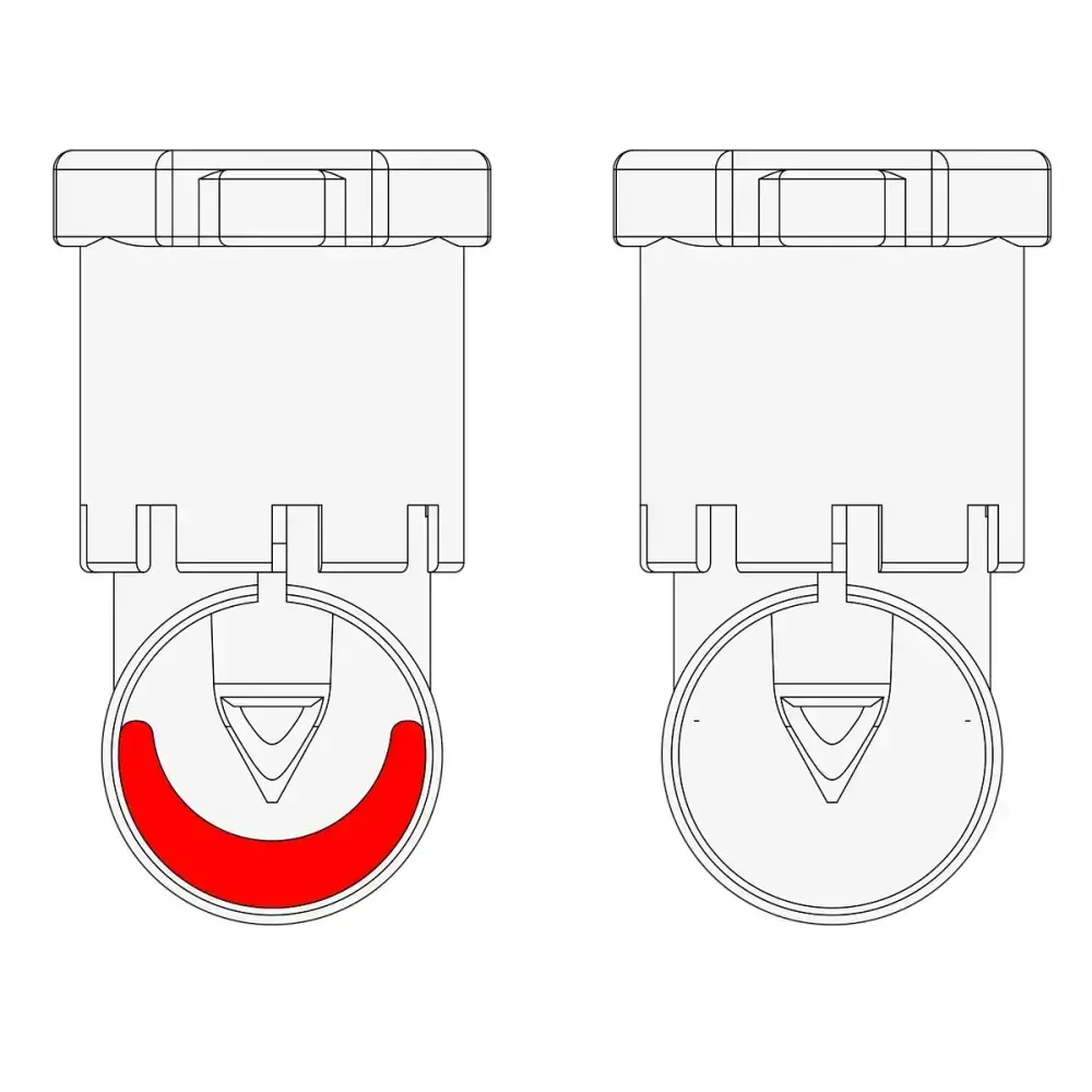 Navrtávací pás 25/32 x3/4" RN samonavrtávací