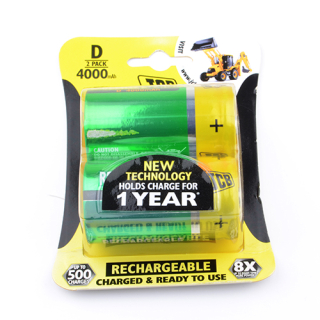 Batéria D/R20 nabíjateľná 400mAh (cena za kus)