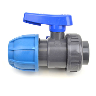 Ventil guľový plast. 1" VNZ x32mm