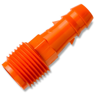 Spojka 16x1/2" VOZ HOBBY orange