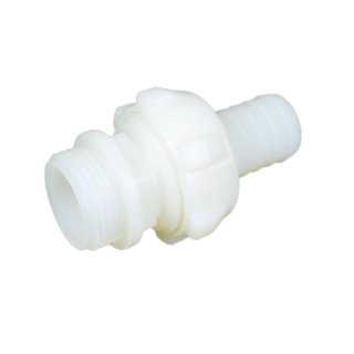 Prípojka plast 1"vonk-25mm had. šrúb.