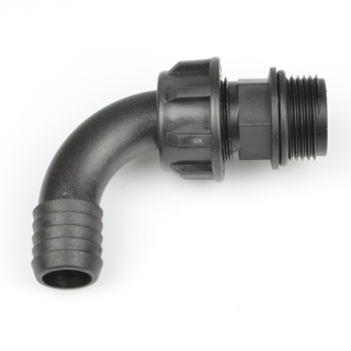 Prípojka plast L-kus 1"voz x 25mm
